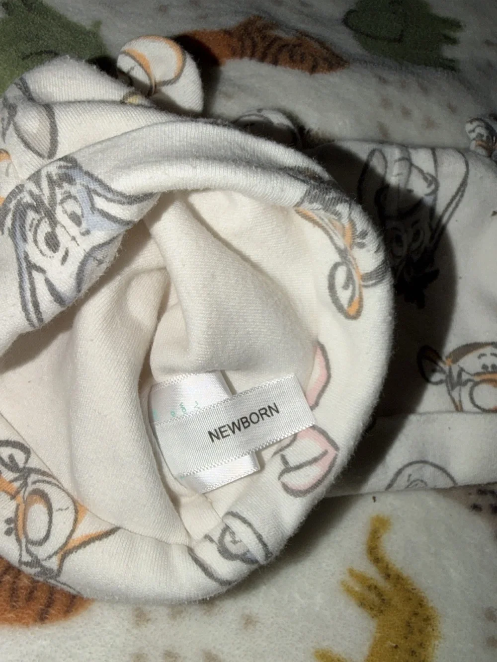 Disney Winnie the Pooh Newborn Hats 2-Piece Set
